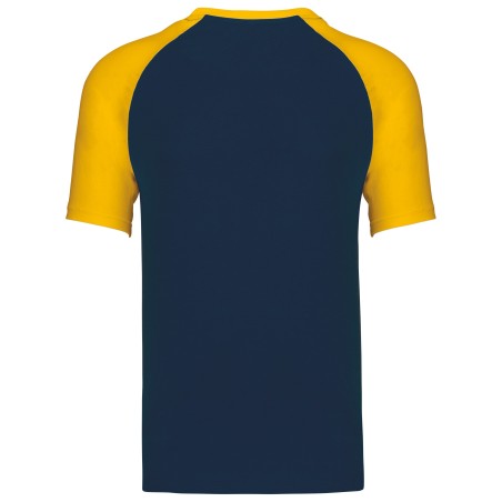 Baseball  Short-sleeved two-tone t-shirt