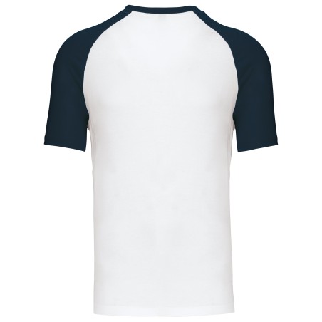 Baseball  Short-sleeved two-tone t-shirt