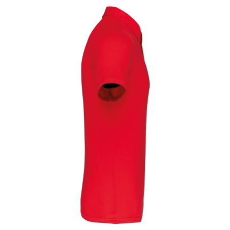 Men\\\'s short sleeved jersey polo shirt