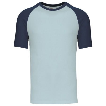 Baseball  Short-sleeved two-tone t-shirt