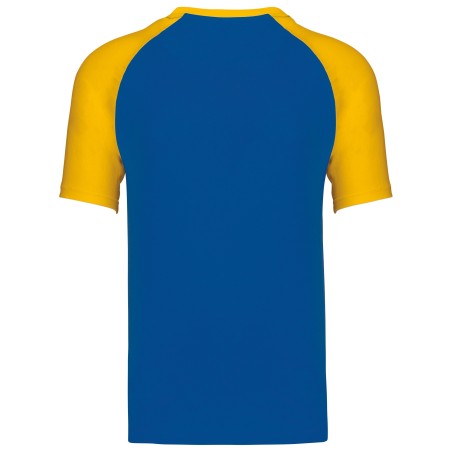 Baseball  Short-sleeved two-tone t-shirt