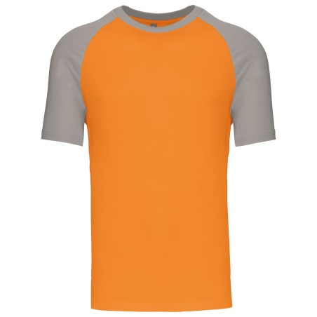 Baseball  Short-sleeved two-tone t-shirt