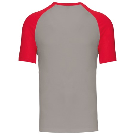 Baseball  Short-sleeved two-tone t-shirt