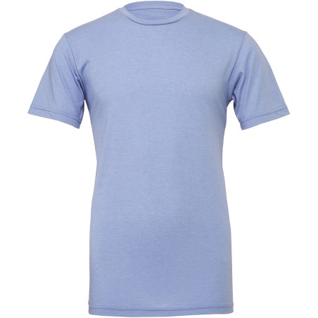 Camiseta cuello redondo hombre Heather