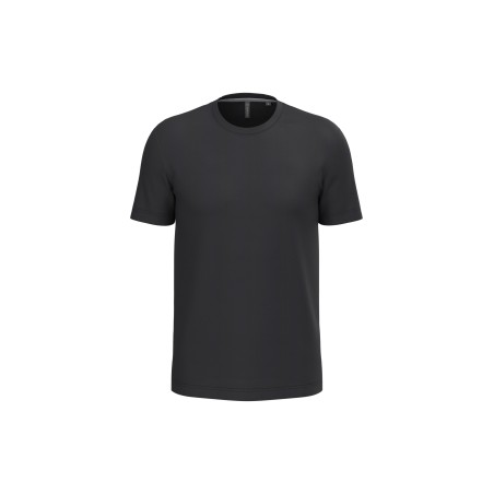 Short-sleeved crew neck T-shirt