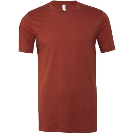Camiseta cuello redondo hombre Heather