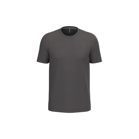 Short-sleeved crew neck T-shirt