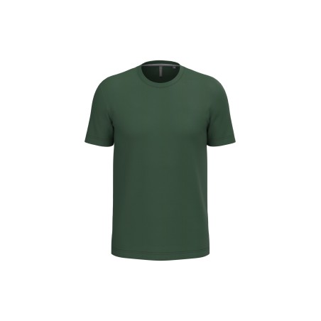 Short-sleeved crew neck T-shirt