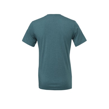 Camiseta cuello redondo hombre Heather