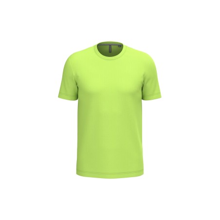 Short-sleeved crew neck T-shirt