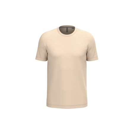 Short-sleeved crew neck T-shirt