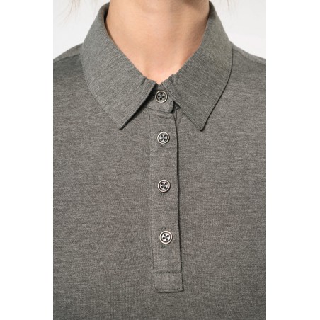 Polo jersey manga corta mujer