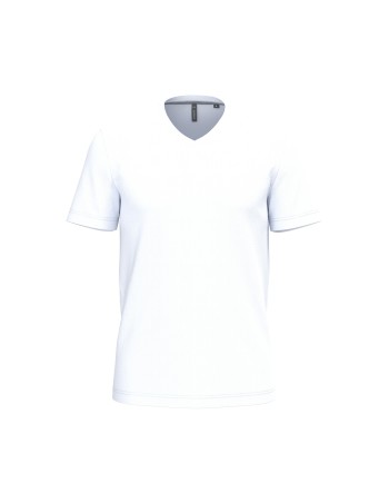 Men\\\'s short-sleeved V-neck T-shirt 2