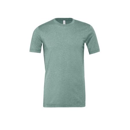 Camiseta cuello redondo hombre Heather