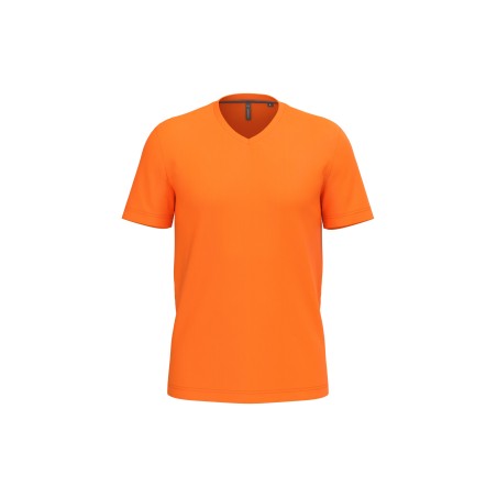 Men\\\'s short-sleeved V-neck T-shirt