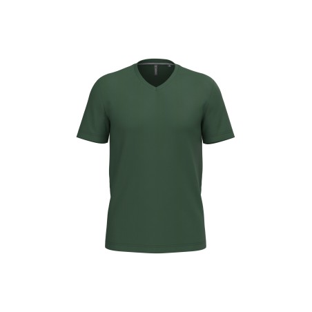 Men\\\'s short-sleeved V-neck T-shirt