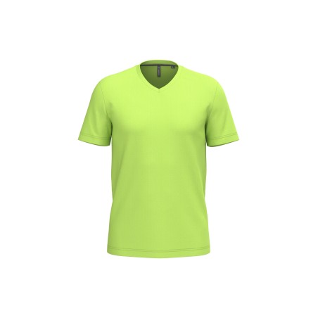 Camiseta manga corta y cuello de pico