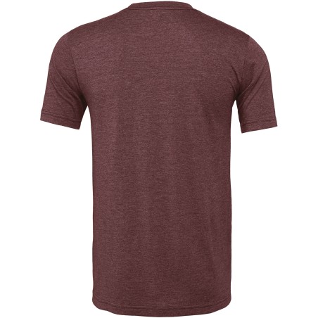 Camiseta cuello redondo hombre Heather