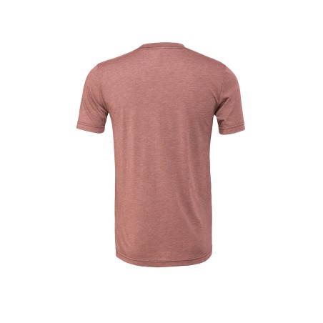 Camiseta cuello redondo hombre Heather