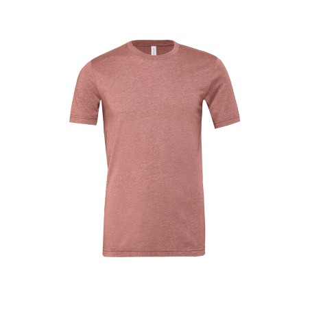 Camiseta cuello redondo hombre Heather