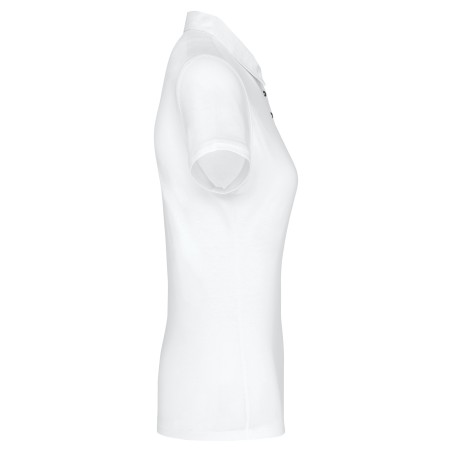 Polo jersey manga corta mujer