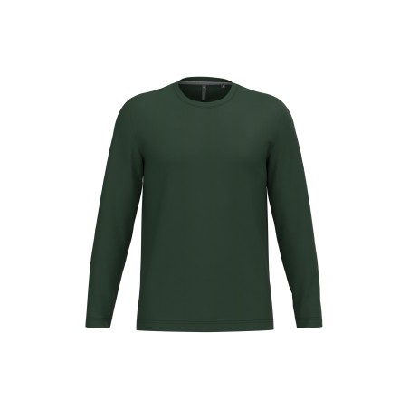 Men\\\'s long-sleeved crew neck T-shirt