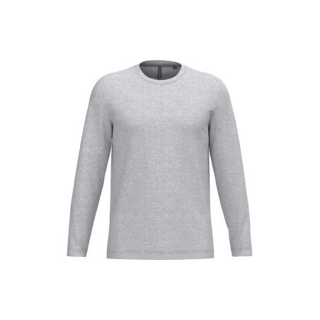 Men\\\'s long-sleeved crew neck T-shirt