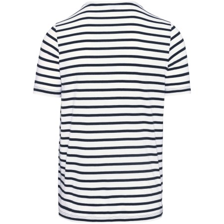 Camiseta Marinera a rayas con bolsillo manga corta