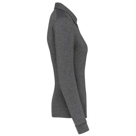 Polo jersey manga larga mujer