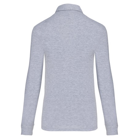 Polo jersey manga larga mujer
