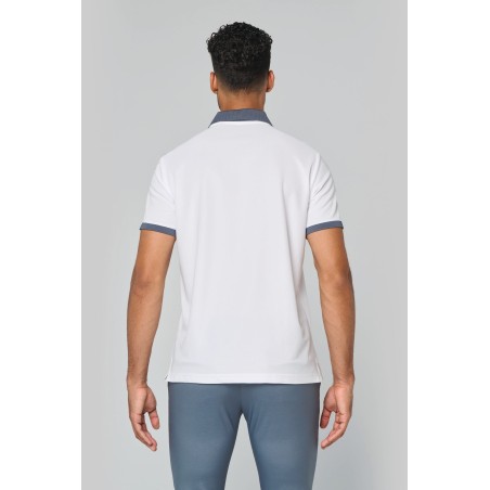 Men\\\'s performance piqué polo shirt