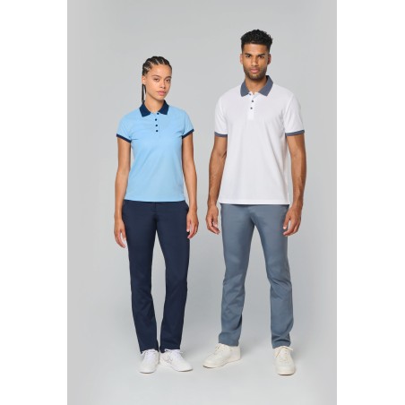 Men\\\'s performance piqué polo shirt