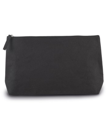 Cotton canvas toiletry bag