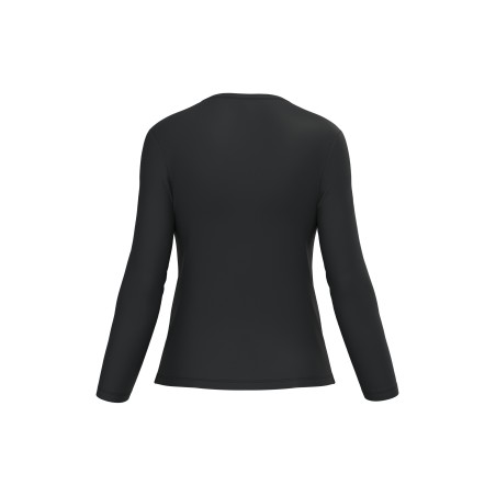 Camiseta manga larga y cuello redondo mujer