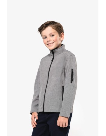 Chaqueta softshell niño