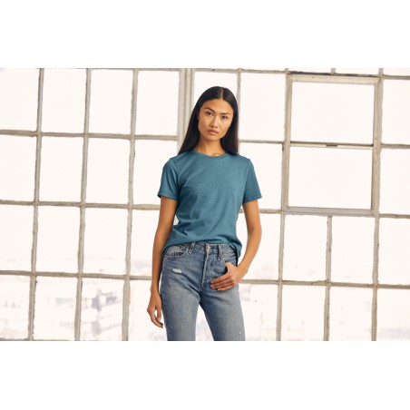 Camiseta cuello redondo Heather