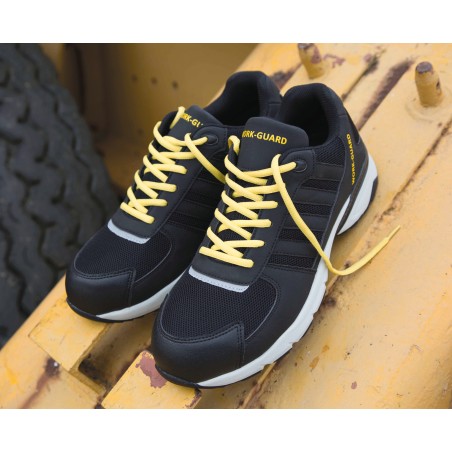 Lightweight safety trainer safety shoes