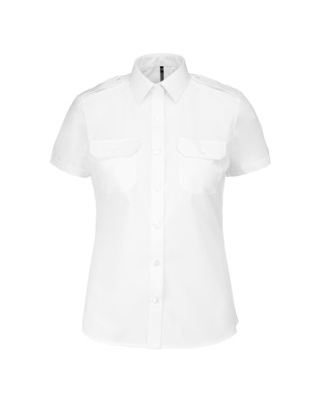 Ladies’ short-sleeved pilot shirt 2