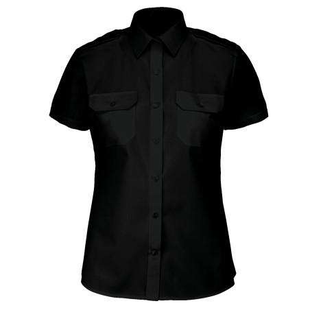 Ladies’ short-sleeved pilot shirt