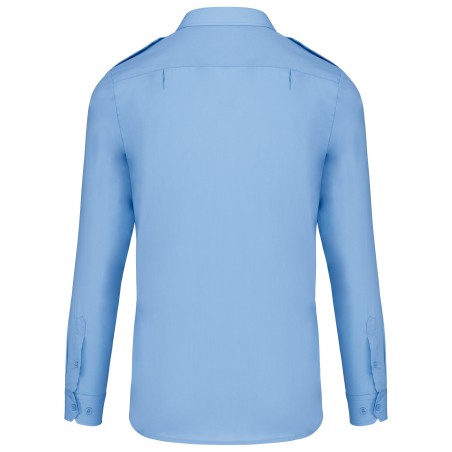 Men\\\'s long-sleeved pilot shirt