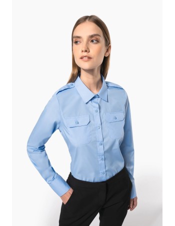 Ladies’ long-sleeved pilot shirt