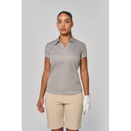 Polo deportivo manga corta mujer