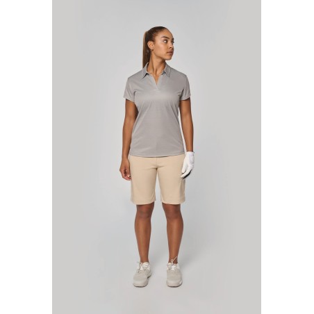 Polo deportivo manga corta mujer