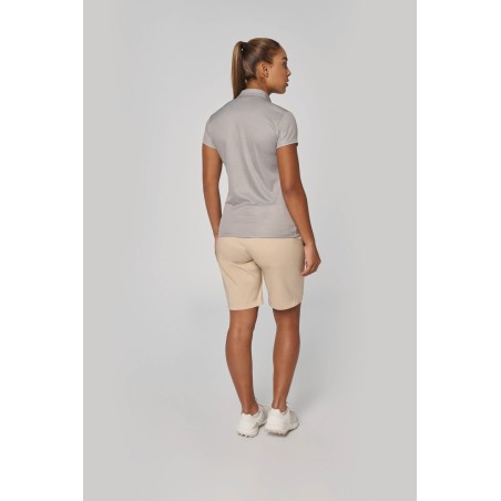 Polo deportivo manga corta mujer