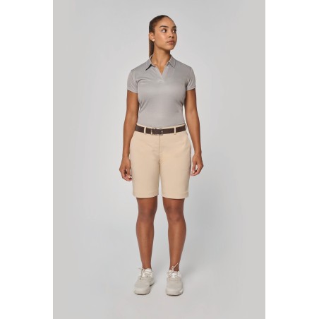 Polo deportivo manga corta mujer