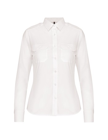 Camisa piloto manga larga mujer 2