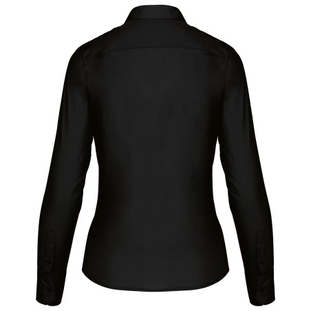 Camisa piloto manga larga mujer