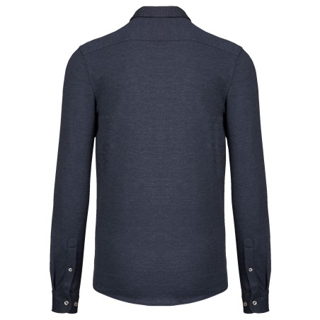 Camisa Jacquard Manga larga
