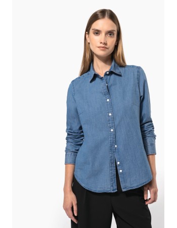 Camisa Denim mujer