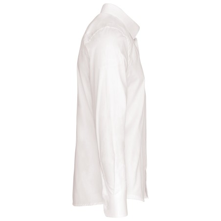 Men’s long-sleeved cotton poplin shirt